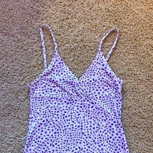 brandy purple cheetah amara dress